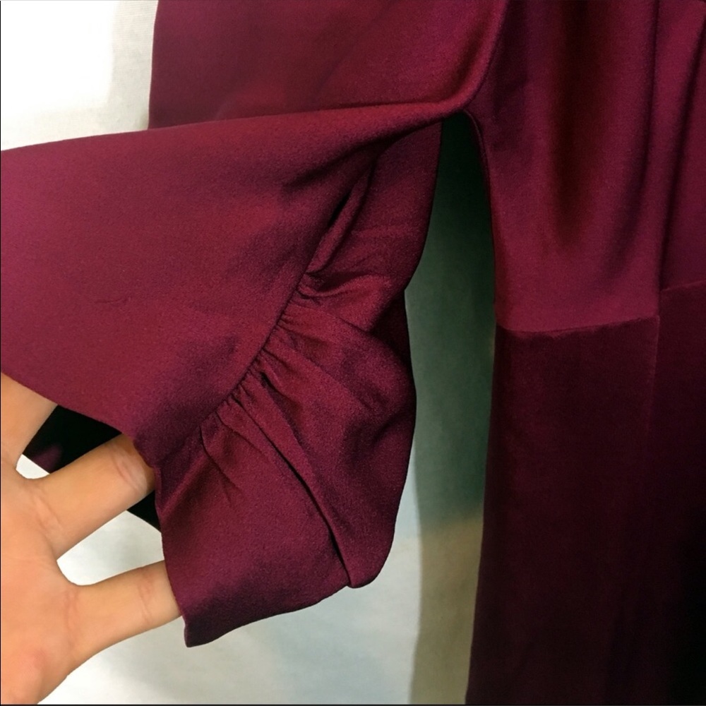 BCBGMaxAzria Runway Raspberry Silk Mini - Picture 6 of 10